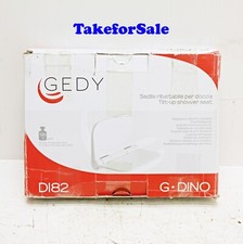 Gedy Dino Duschklappsitz Duschsitz zum Klappen Badehilfe weiß bis 120 kg TFS458
