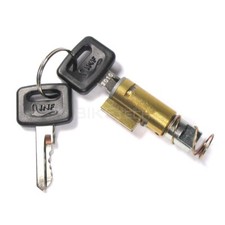 Lenkschloss 38 mm lang Schliesszylinder abgeflacht für Kawasaki Suzuki Yamaha