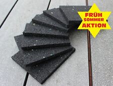 1A, Unterkonstruktion, Terrasse WPC, 100x100x8mm Terrassenpad  Bautenschutzmatte