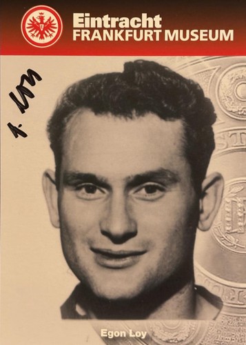 Autogramm eintracht - autogramm,