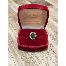 Vintage massiver 10 Kt Jade