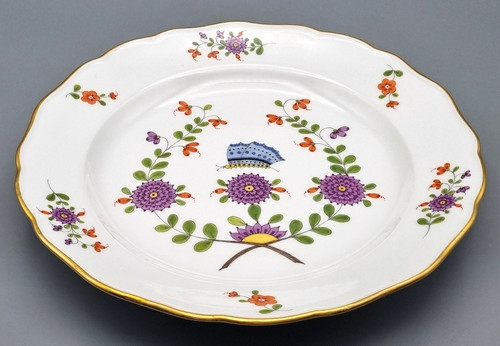 Meissen porzellan speiseteller - meissen,