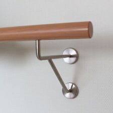 Buche Handlauf m/o Halter Holz