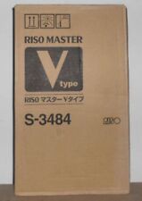 Riso S-3484 Master A3 Risograph V-type 2erPack für V 8000 RN RP  OVP B
