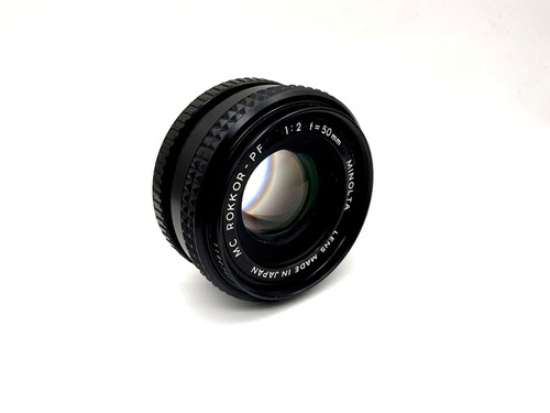 Minolta 50mm objektiv - 50mm,