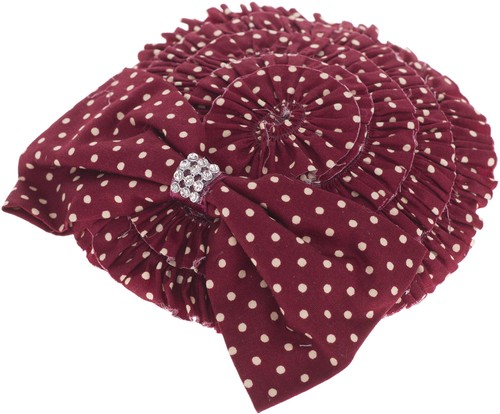Vintage abbie ruffle - ruffle, polka