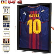 Trikotrahmen Holz Wanddekoration Display-Rahmen Souvenir Sammelrahmen 60*80*4cm