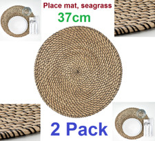 2 x IKEA LATTAD Tischset Natur Seegras Tischmatte Esszimmer Party Matte LÄTTAD 37cm