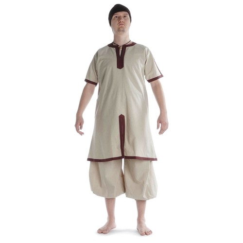 Wikinger kurzarm tunika mit - tunika,