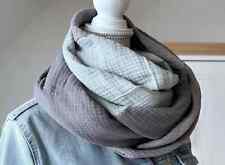 Musselintuch Damen Halstuch Musselin Schal Stola mehrfarbig Dreieckstuch Wickel