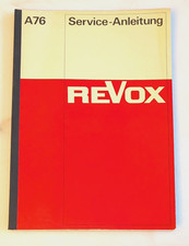 REVOX A76 -  Service-Anleitung