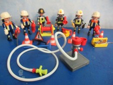 6 x Feuerwehr Mann Figuren