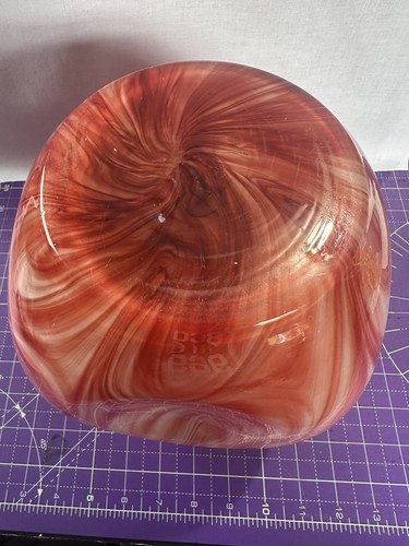 Loetz carneol glas - carneol, vase/schale