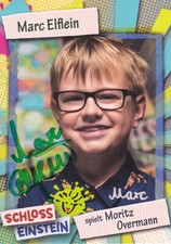 Marc ELFLEIN - dt. Schauspieler, Schloss Einstein, Original-Autogramm!
