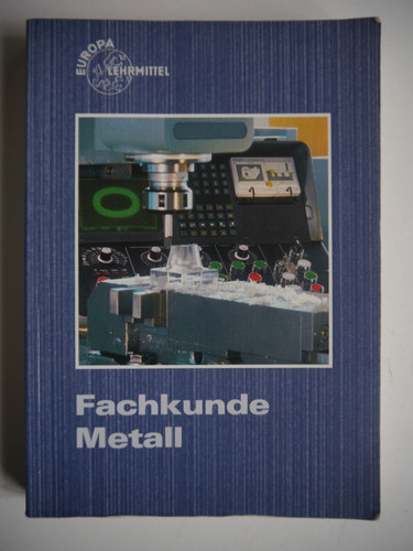 Fachkunde metall europa - fachkunde,