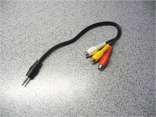Adapter ausgangskabel für - av,