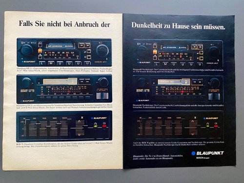 1981 blaupunkt autoradio - blaupunkt,