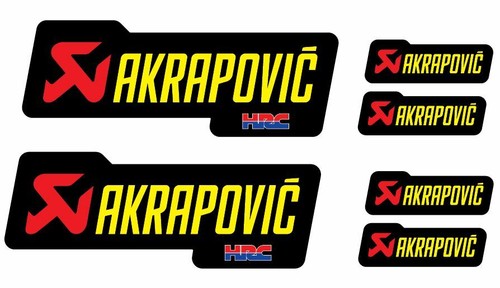 Aufkleber stickers akrapovic - aufkleber,