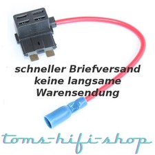 12V Stromdieb Stromabgreifer Flach-Sicherung Verteiler Auto PKW Abzweigverbinder