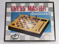 RFT Schachcomputer Chess Master diamond DDR  mit Netzteil Anleitung und Karton