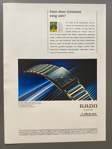 Rado integral keramik 1994 - integral,