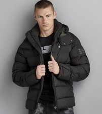 G-STAR Herren G-Whistler Padded Hooded Jacke Jackets Größe XXL Schwarz