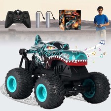 Ferngesteuertes Auto mit 2 Akkus Monstertruck RC Stunt Spielzeug Auto Geschenk