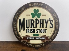 MURPHY’S IRISH STOUT Blechschild 20cm Werbeschild Retro Vintage WHISKY