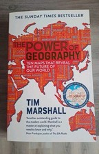 The Power of Geography - Tim Marshall - Taschenbuch - neuwertig - Englisch