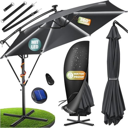Kesser sonnenschirm solar - kesser®, Ø