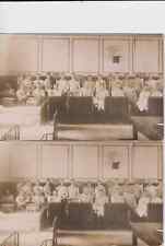 2 Foto AK WK1 Militär Lazarett Striegau Strzegom Niederschlesien