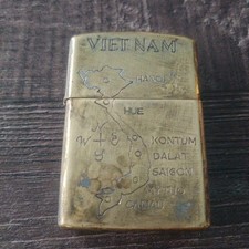 Zippo Vietnam Map 1968 1969