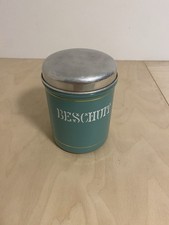 Emaille Keksdose Vorratsdose Vintage Türkis