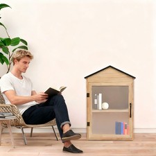 Bibliothek Buch Box Holzbuch