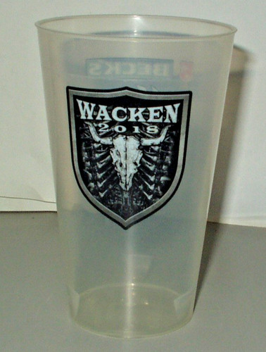 Fanbecher wacken 2018 becks - fanbecher,