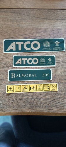 Atco balmoral sticker - balmoral, 20