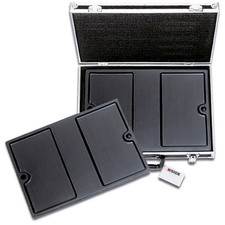 Fr. Dick Messerkoffer 2 Magneteinlagen Aluminium leer abschließbar Messer-Koffer