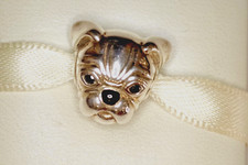 Thomas Sabo Karma Bead "Mops" 925 Sterling Silber Zirkonia schwarz K0164-691-12