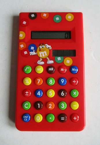 S mini taschenrechner - m&m, 's