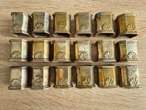 18x gallo serviettenringe - 18x,