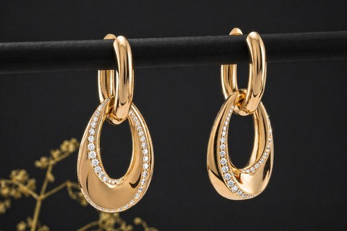 Noor ohrringe feel the diamond - noor,