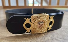 HV General Parade Koppelschloss  mit Gürtel Kroatien Croatia Hrvatska Ustasa Hos