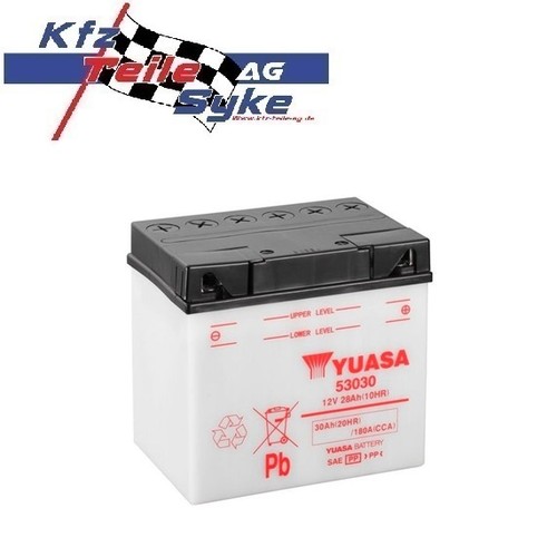 Yuasa batterie 53030 12v - yuasa, 30ah