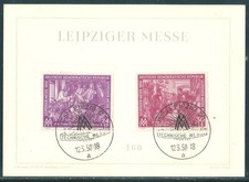 Leipziger Messe 1950 Beleg -