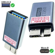 USB 3.2 micro-B Adapter 10Gbps für WD My Book Studio Tragbare Festplatte HDD