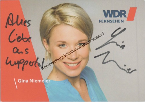 Original autogramm gina - autogramm,