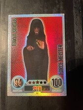 Star Wars Force Attax Sammelkarte 184 Darth Sidious (Force Meister) Serie 1