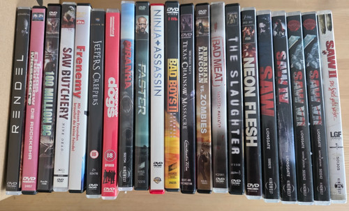 Xxl horror dvd - xxl, sammlung