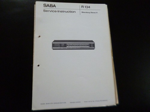 Original service manual - original,
