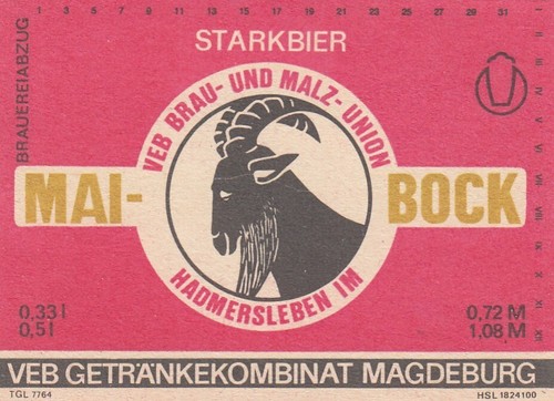 Bieretikett ddr veb - ddr,